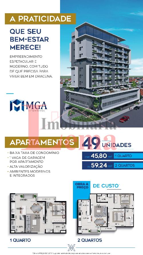 Imóvel Apartamento no SÃO CRISTÓVÃO em Dracena-SP