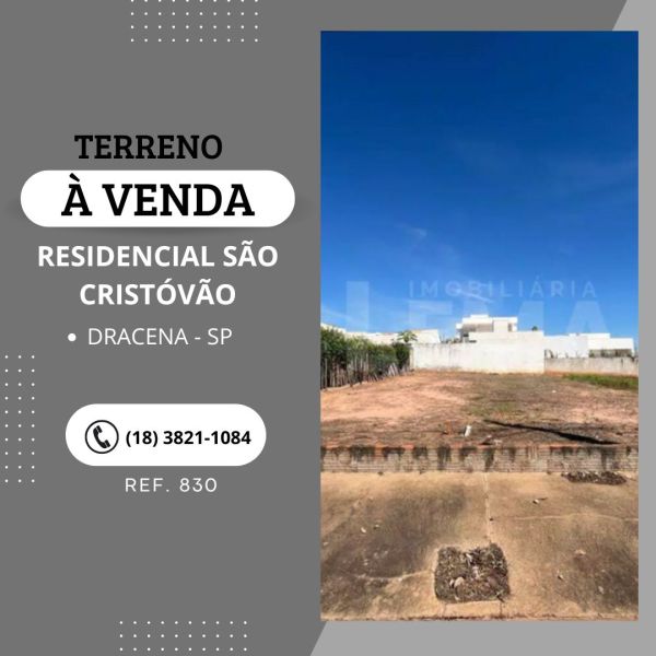 Imóvel Terreno no RESIDENCIAL SÃO CRISTÓVÃO em Dracena-SP